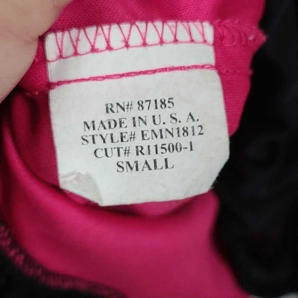 Ruby Rox Black Chiffon Bubble Dress Strapless Pin… - image 9