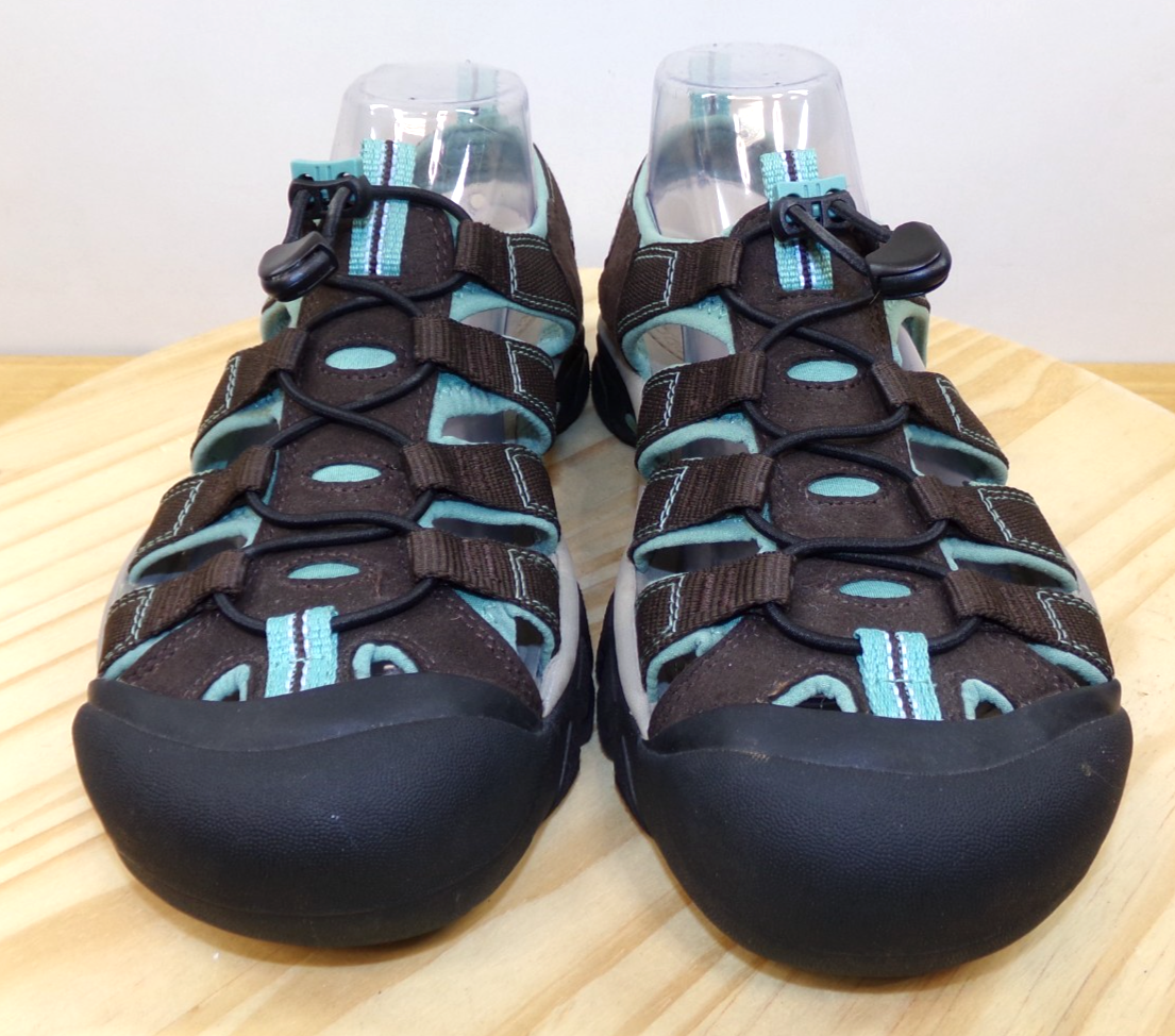 Sandali da trekking Keen Newport donna marrone turchese taglia 10 impermeabili SM109