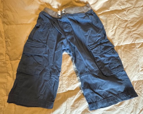 Set of four Hanna Andersson cargo and jean shorts. Size 130. - Picture 4 of 6