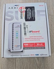 Arris Surfboard SB6183 Cable Modem 686 mbps 16x4 Docsis 3.0 New open box