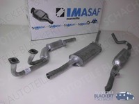 Imasaf Auspuffanlage Komplett für Alfa Romeo Alfetta 1.8 + 2.0 (116) 1972-1978