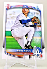 2025 Bowman Prospects - #BP-143 Jakob Wright Dodgers