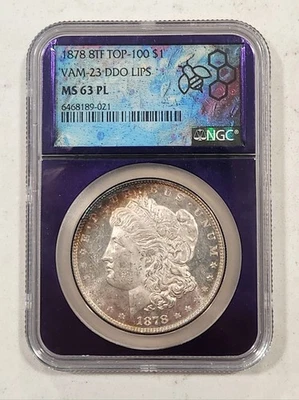 Proof-Like Silver 1878 Year Morgan US Dollars (1878-1921) for sale