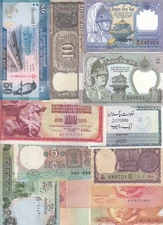 World Banknotes, Lot of 11, Mixed Collection, WBN-277