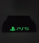 PlayStation 5 Game Case Holder PS5 - Fits up to 10 Games Black Glow In The Dark — photo 1