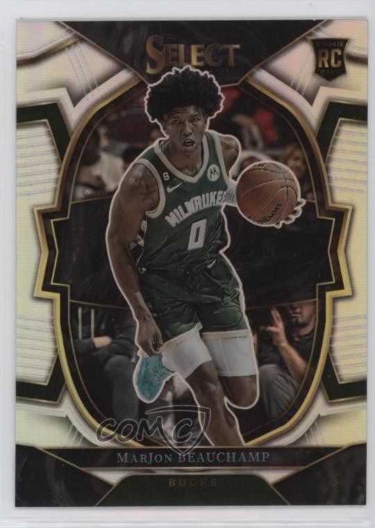 2022-23 Panini Select Concourse Silver Prizm MarJon Beauchamp #75 uk2
