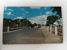 Le Pont rue de l’Église Bedford Québec Canada Postcard