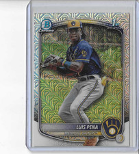 2025 Bowman Chrome Mojo Luis Pena  RC,
