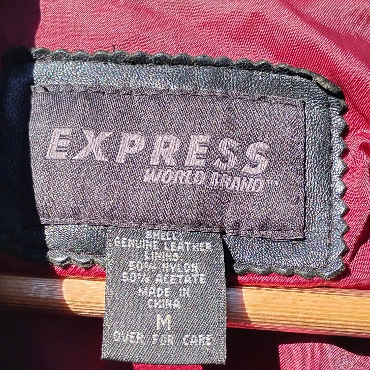 Genuine Leather Express Jacket Medium Women's - image 2