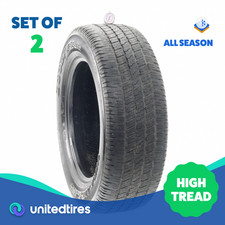 Set Of 2 Used 27560r20 Goodyear Wrangler Sr-a 114s - 832 18ixz Set Of 2 Used 27560r20 Goodyear Wrangler Sr-a 114s - 832 18ixz