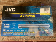 New In Box JVC Model XV-NP10S DVD/VCD/VCD/CD PLAYER W/ Remote