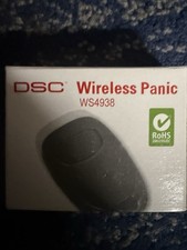 DSC WS4938 Single Button Wireless Panic Remot...