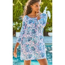 Lilly Pulitzer Remmy Tunic Dress Magnolia Lilac A Little Jelly Size XS