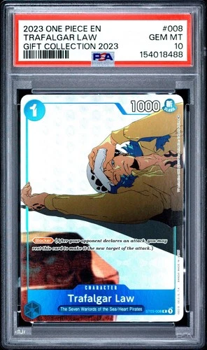 One Piece En Trafalgar Law Gift Collection ST03-008 PSA 10 Gem Mint