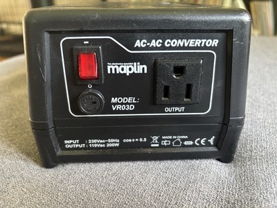 MAPLIN AC-AC Convertor Model VR03D