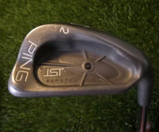 PING ISI Golf Sand Wedge # 2 /  57.5* JZ - Stiff Flex Steel Black Dot EXCELLENT