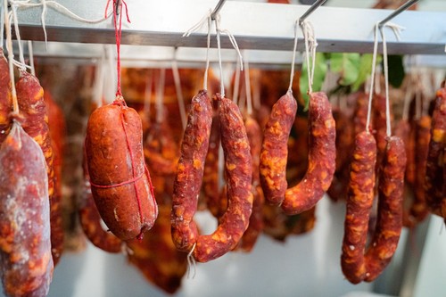 Salsiccia Calabrese Stagionata Dolce Artigianale, Senza Glutine e Lattosio - Sal - Foto 2 di 8