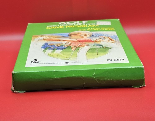 GOLF Atari 2600 1980 CIB Complete in Box Vintage Sports Game w Manual And Box - Picture 8 of 10