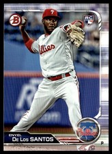 2019 Bowman Enyel De Los Santos Rookie Philadelphia Phillies #70