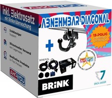 BRINK AHK f&uuml;r Mercedes C-Klasse W204 AMG-Paket 07-14 abn 13-pol ERICH ES SPEZ