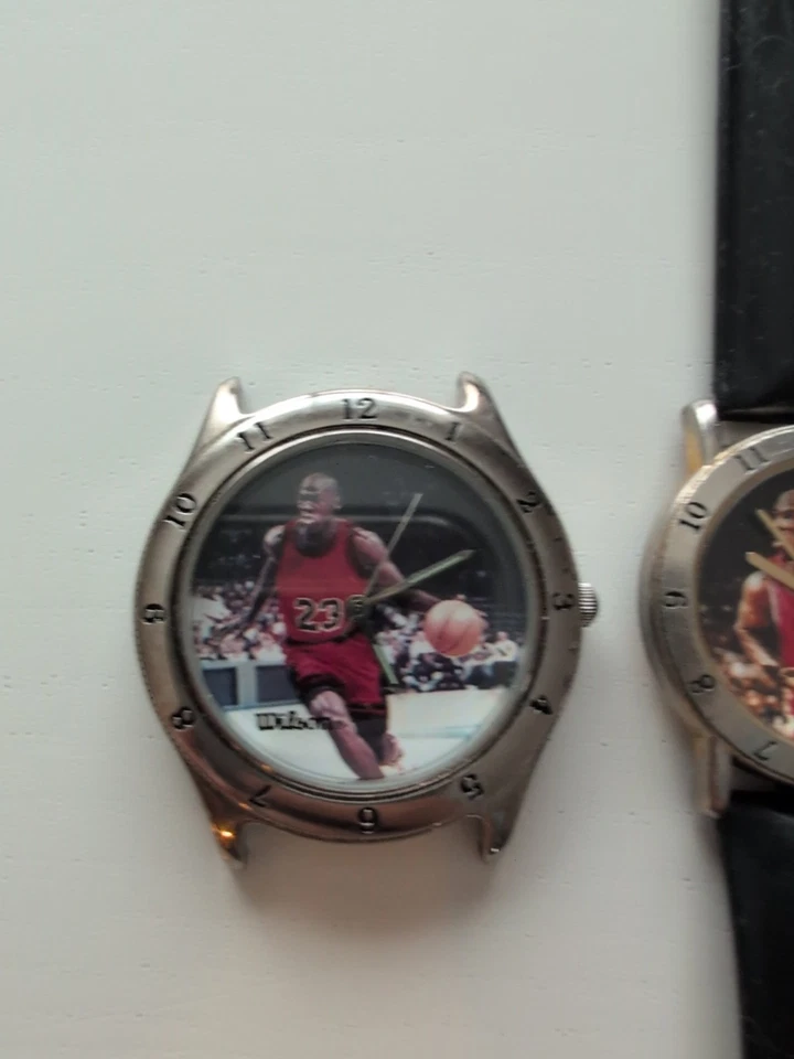 Relojes coleccionables Wilson Michael Jordan vintage (lote de 2) para hombre y mujer Foto 2 de 4