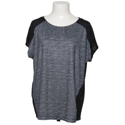 Danskin, T-shirt, Größe: M/L, Grau/Schwarz, Damen #TZT
