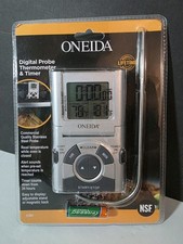 Oneida Digital Probe Thermometer Timer 31201 New Sealed