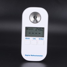 0-50% LCD Digital Brix Refractometer Portable Handheld Digital Sugar Meter HEN