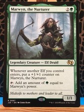 MTG - Marwyn, the Nurturer. Foundations - Jumpstart 2025. Rare Green - Elf Druid