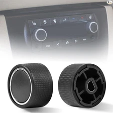 Rear Radio Audio Volume Control Knobs 2PCS, Stereo Knob Buttons Replacement