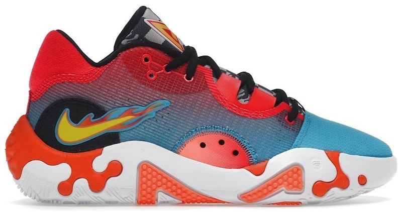 Nike PG 6 NRG EP x Hot Wheels Black/Laser Blue/Laser Orange/Siren