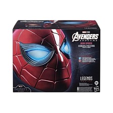 Spider-Man Marvel Legends Series Iron Spider Electronic Helmet with Glowing E...