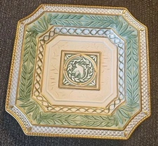 Fitz and Floyd Gregorian Collection Canape Plate Vintage RARE