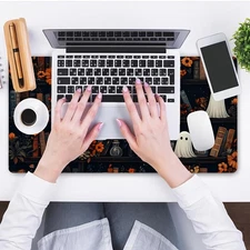 40*90cm Cute Bookish Library Bookshelf Design Large Gaming Mouse Pad & Desk Mat