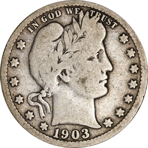 1903-S Barber Quarter