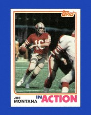1982 Topps Set-Break #489 Joe Montana Ia EX-EXMINT *GMCARDS*