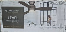 Fanimation Level 44" Ceiling Fan LED Wall Control Matte Greige