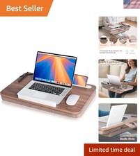 Lap Desk, Lap Desk with Cushion, Fits up to 17 inch Laptop, Portable Laptop ...