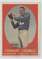 1958 Topps Charlie Conerly #84 2u3