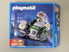 Playmobil 3983 Polizeimotorrad Set