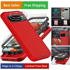 for Google Pixel 10 Pro XL Case, Military Grade 3 in 1 Heavy Duty Shockproof/...