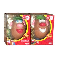 Vintage MR.  MRS. POTATO HEAD Set Hasbro Playschool