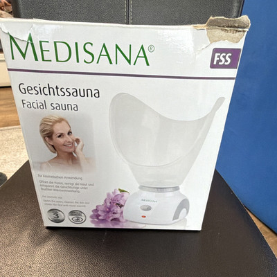 Medisana Gesichtssauna FSS Weiß Poren öffnen Hautreinigung Feuchtigkeitswirkung