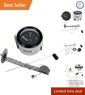 Universal Fuel Level Sensor with Adjustable Backlight for Cars, Trucks & Boats