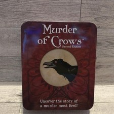 Murder Of Crows 2nd Edition Card Game Tin Box Atlas