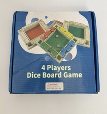 Shut the Box 4 Player Dice Board Game- Classic, Strategy Game, Critical Thinking