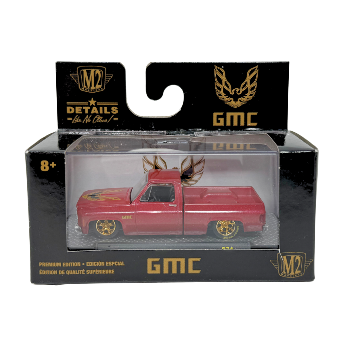 レア！チェイスカー！M2マシーン　GMC　シエラ　トランザムバージョン M2 Machines GMC Trans Am 1976 GMC Sierra Grande 15 Custom 1:64