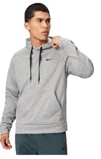 Nike Hoodie Sweatshirt Therma-Fit Fleece Zip Pocket Solid DQ4834 Men's Size XXL