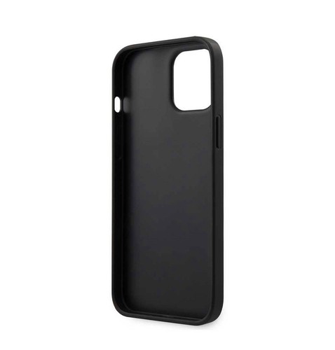 BMW Case For iPhone 12/12 Pro Genuine Leather With Vertical Hot Stamped Lines - Bild 5 von 5