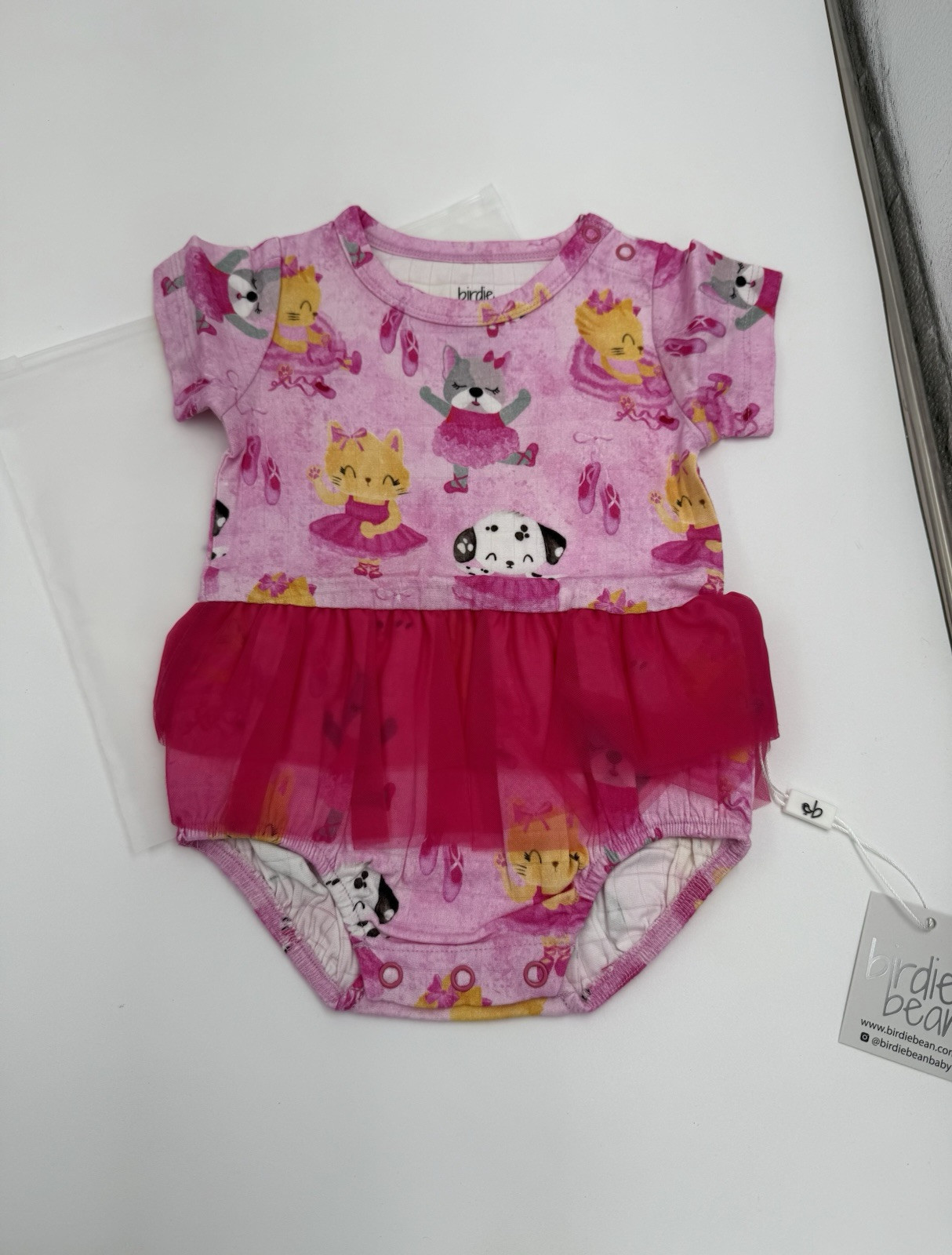 Birdie Bean 3-6 Mos Cassie Tulle Birdie Bubble